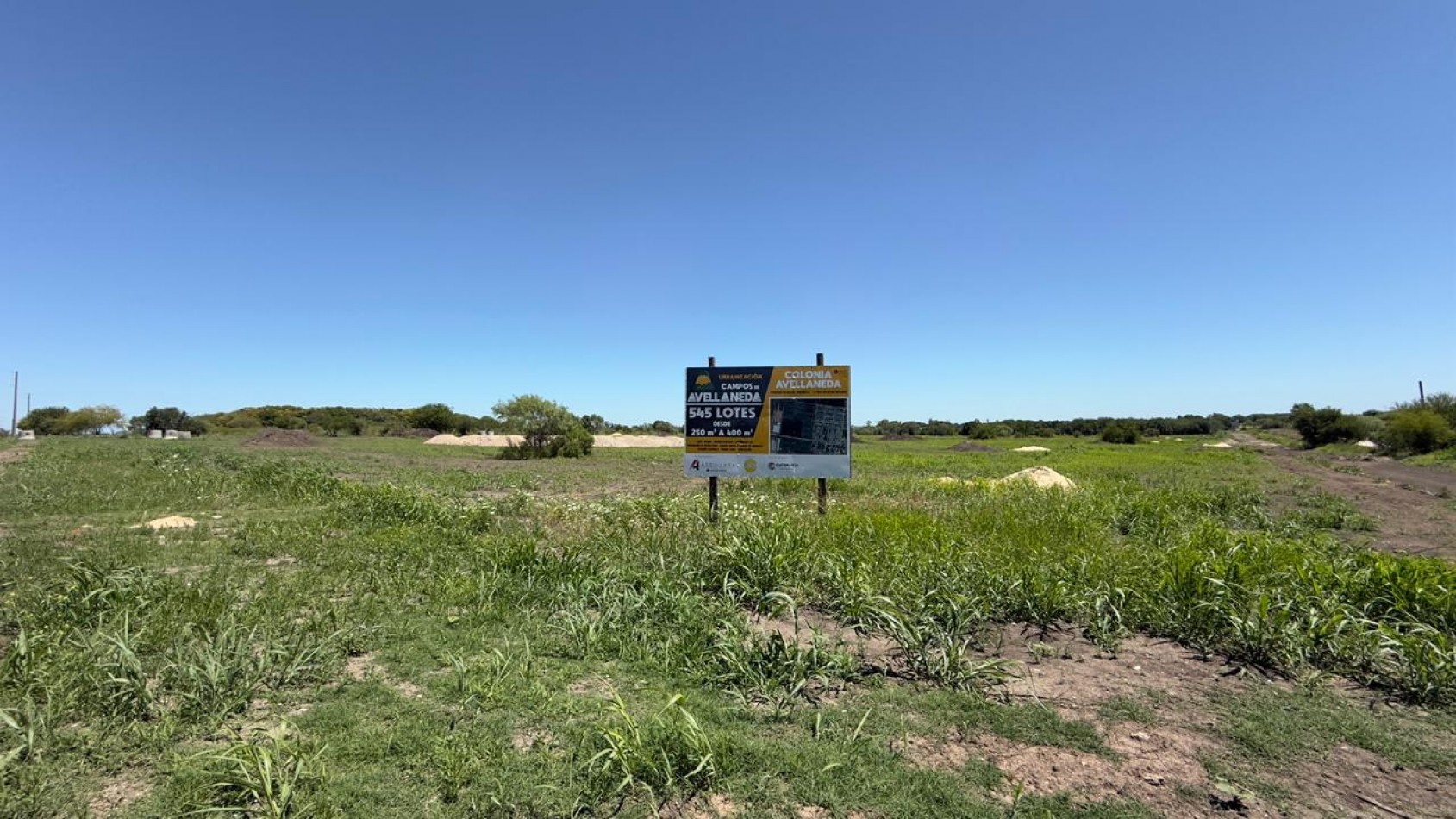 EN VENTA TERRENOS COLONIA AVELLANEDA - FINANCIADOS HASTA 24 CUOTAS