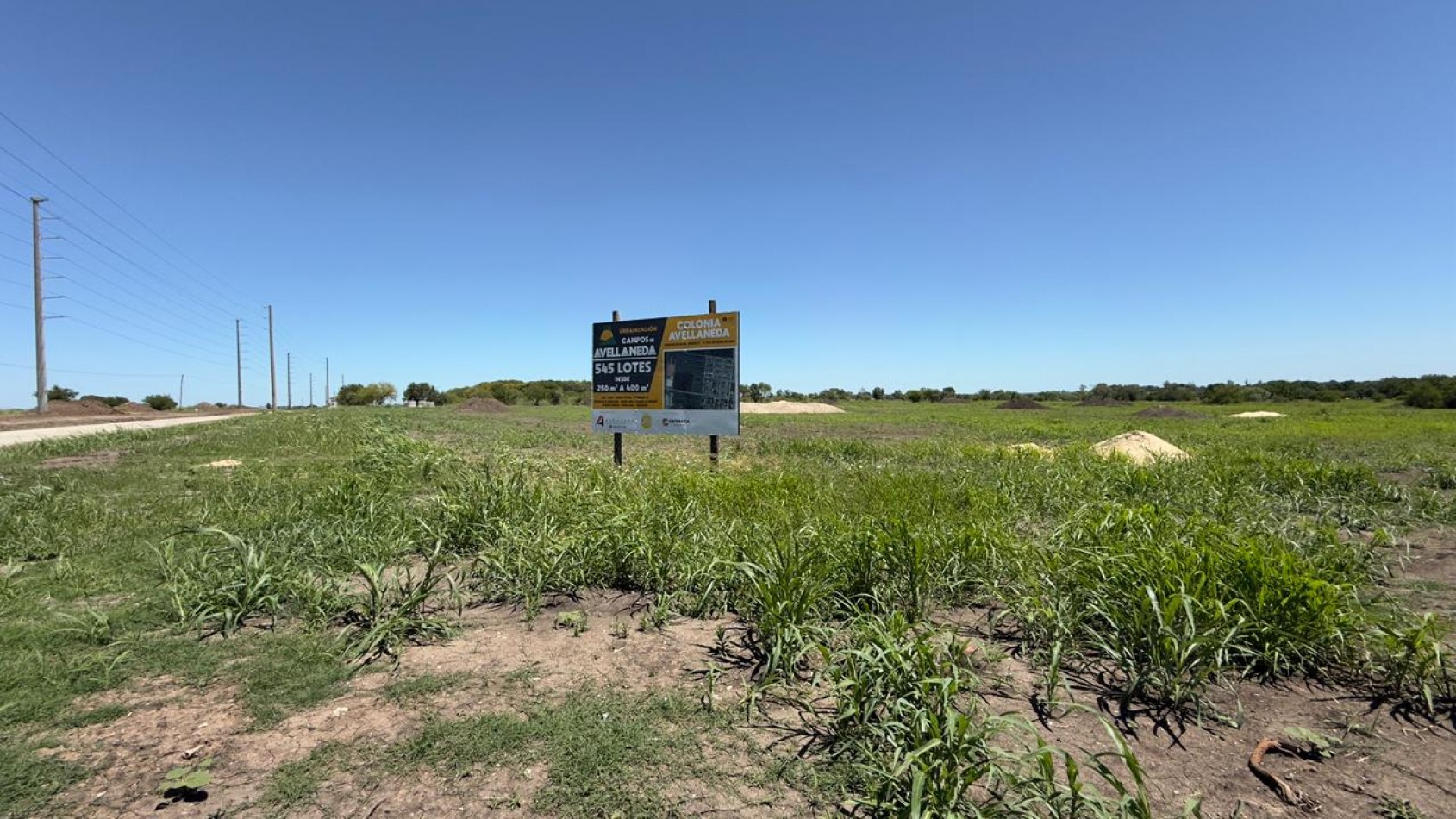 EN VENTA TERRENOS COLONIA AVELLANEDA - FINANCIADOS HASTA 24 CUOTAS